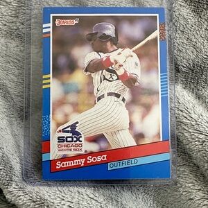 1991 Donruss #147 Sammy Sosa Baseball Card